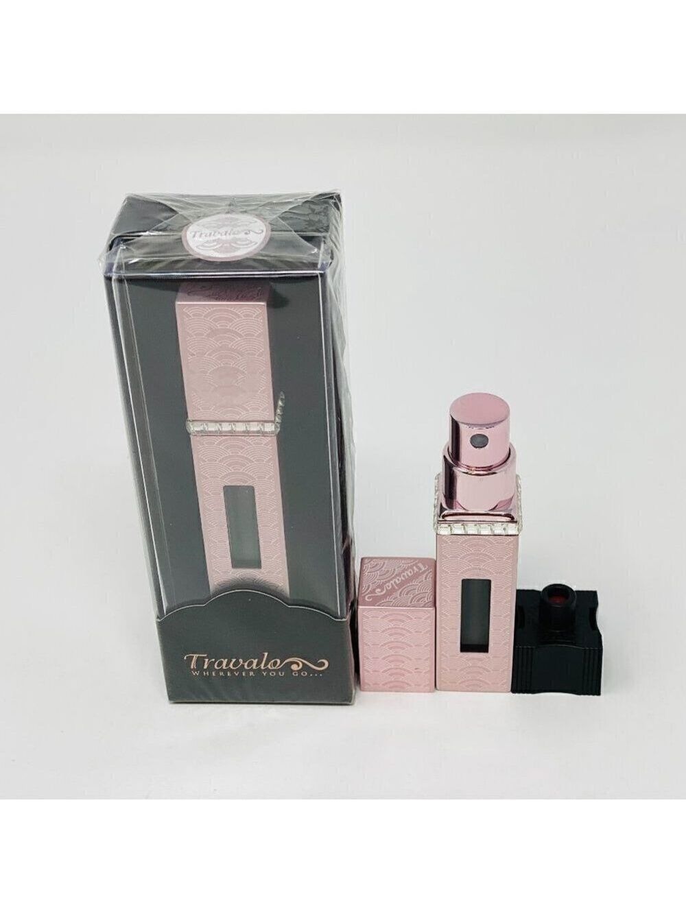 Travalo spray fragrance atomizer  w/ Swarovski crystals 5.0ml TSA Approved - Picture 4 of 4
